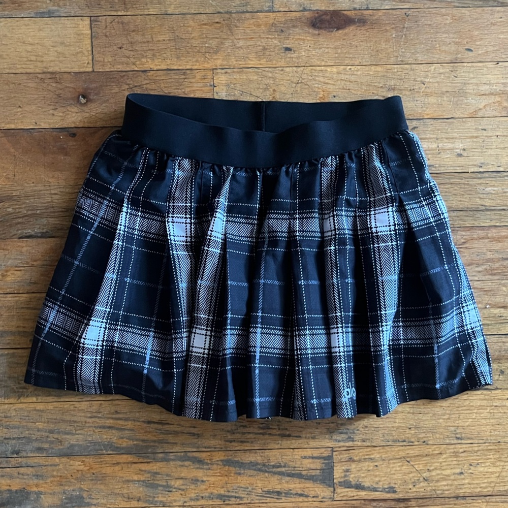 Alo Yoga Plaid Tennis Skirt